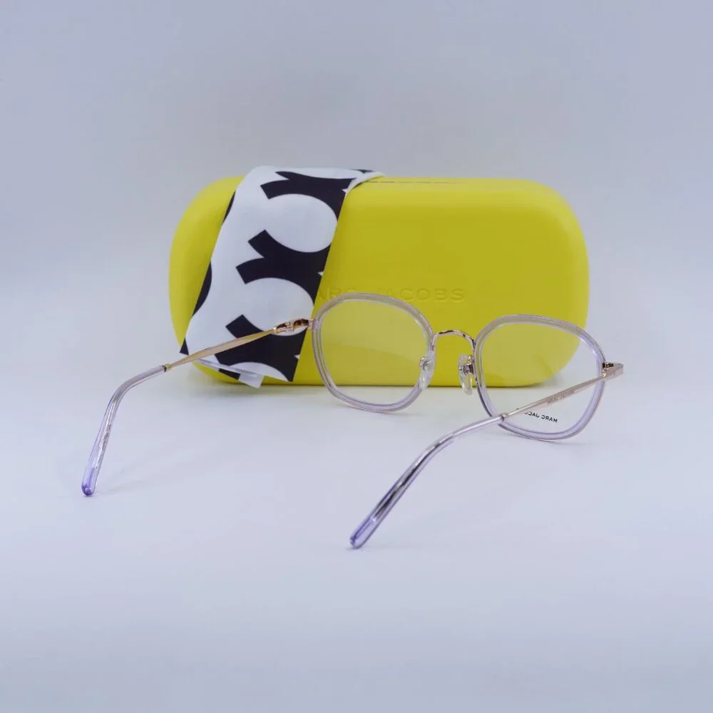 Marc Jacobs MARC 702/G 0789 00 Eyeglasses - Lilac/Gold Frame 49mm
